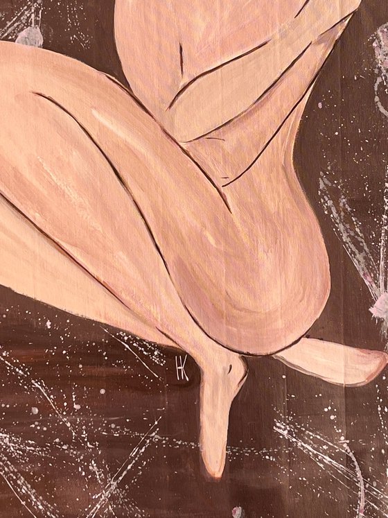 Woman Nude Original Painting