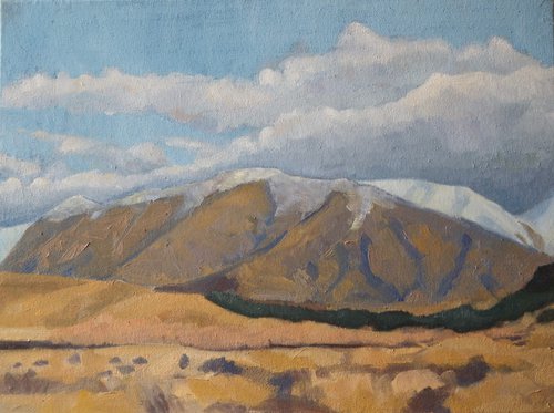 Coming Storm Over Ben Ohau by Baden French