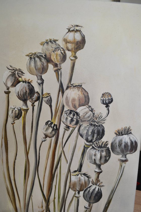 Pastel Poppy Pods