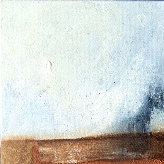 Mountain Field; Orange