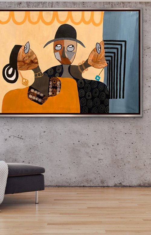 A Silent Conversation by Rashna Hackett
