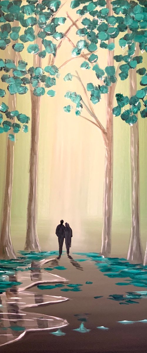 Forest Green Walk 2 by Aisha Haider