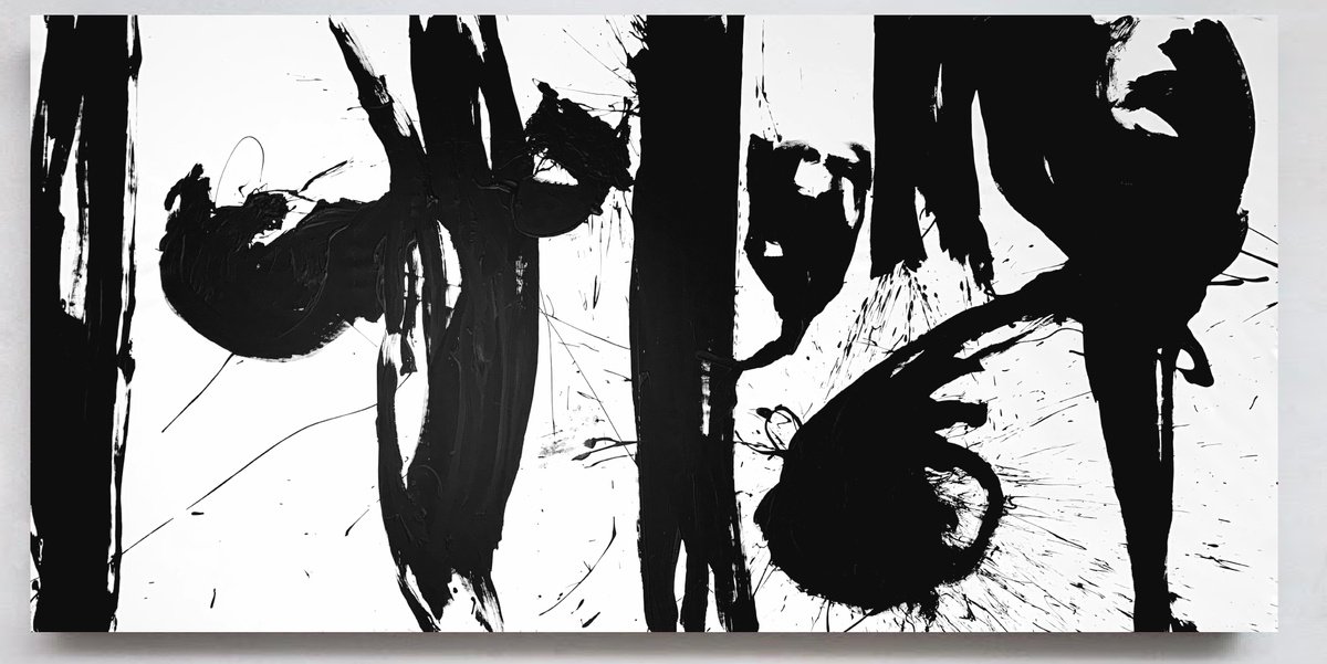  Black 29X By Rosi Roys, 79 X 39, Artwork For Sale On Artfinder