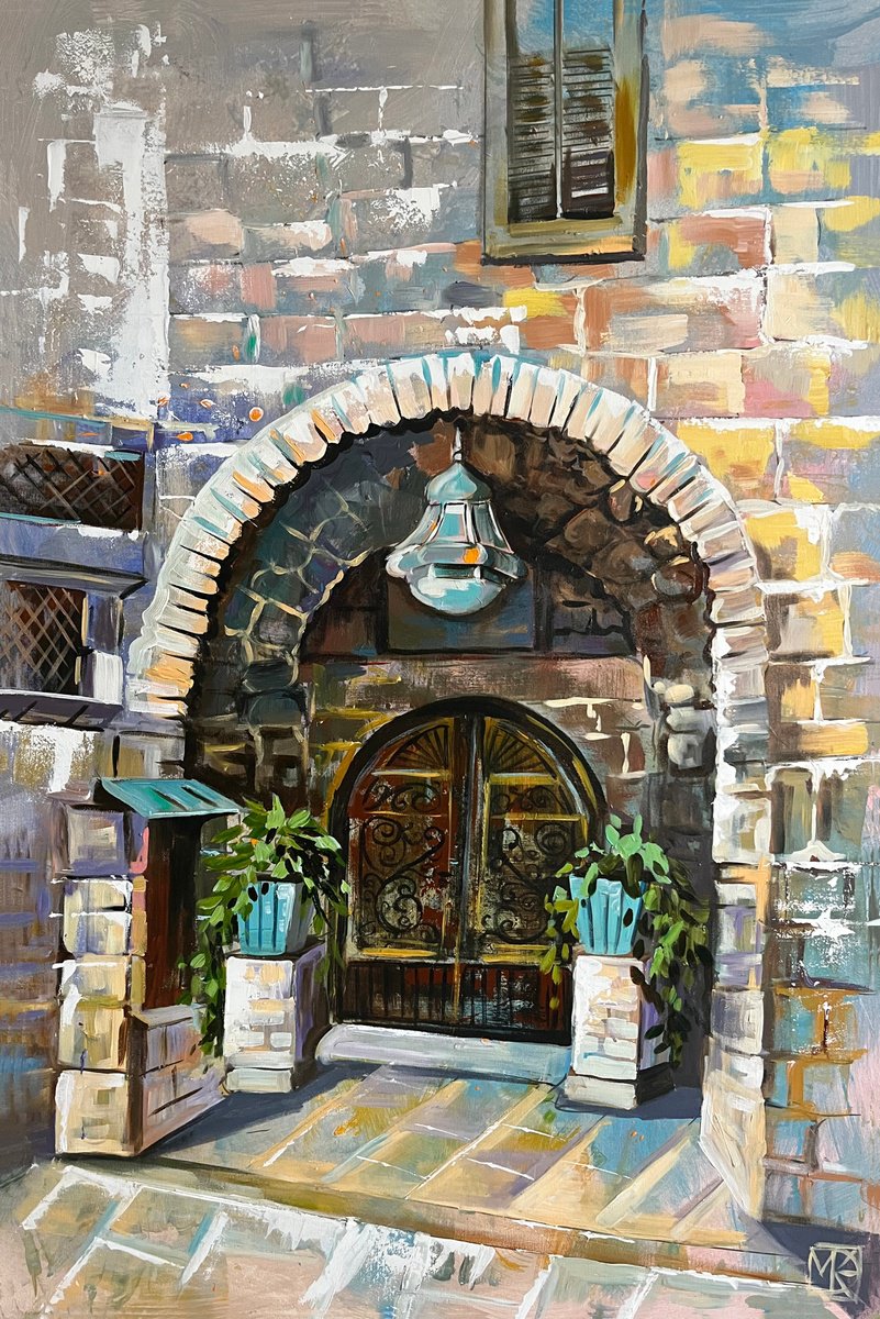 Old Jaffa By Maria Kireev, 31 X 47, Artwork For Sale On Artfinder