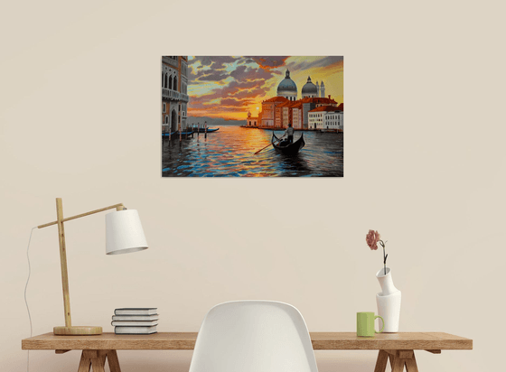 Sunset in Venice
