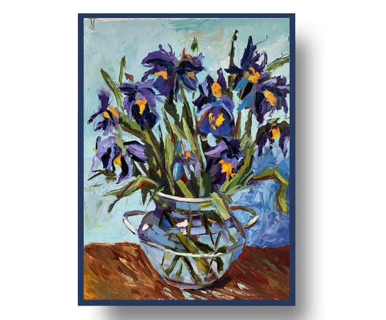 Irises Flowers.#3