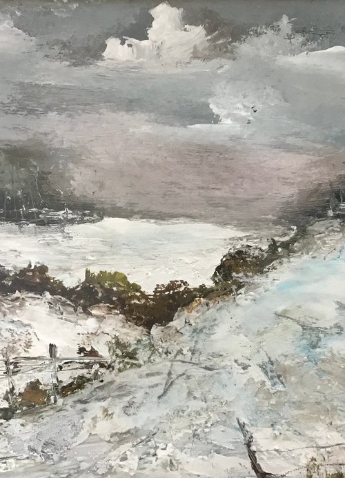 Winter Landscape by Maxine Anne  Martin