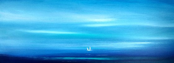 Seascape - Friendship in Panoramic Blue
