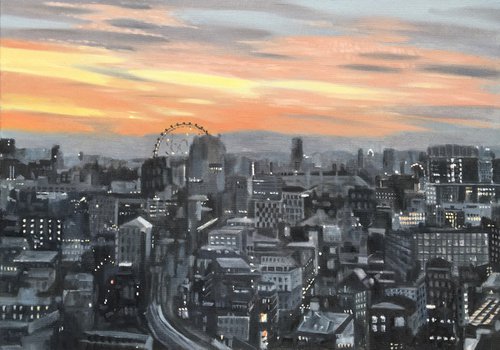 Last Light Over London by Alison Chambers
