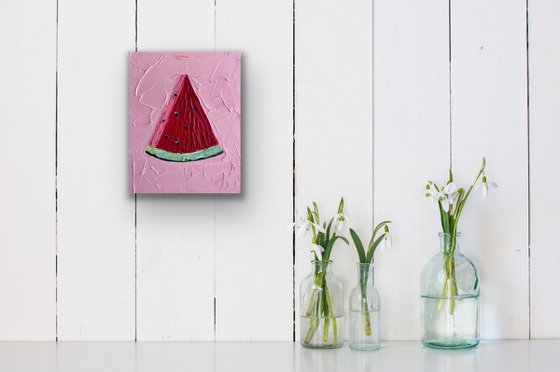 Watermelon slice (pink)