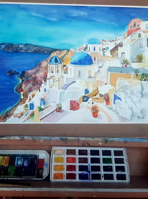 SANTORINI by Zoran Mihajlović Muza