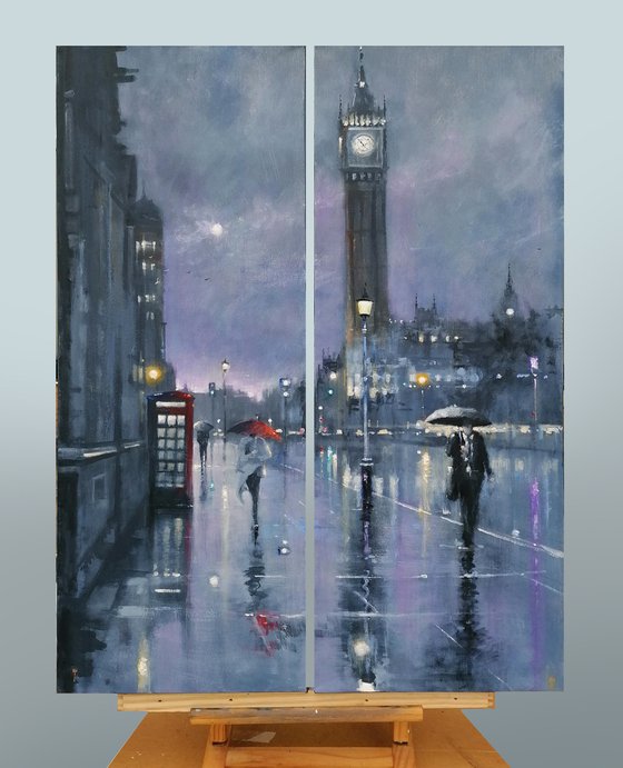 Westminster Night".