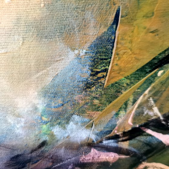 Autumn colors inspiration oneiric painting still life by O KLOSKA