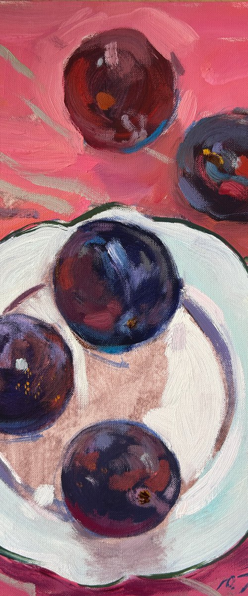 Plums by Yuliia Pastukhova