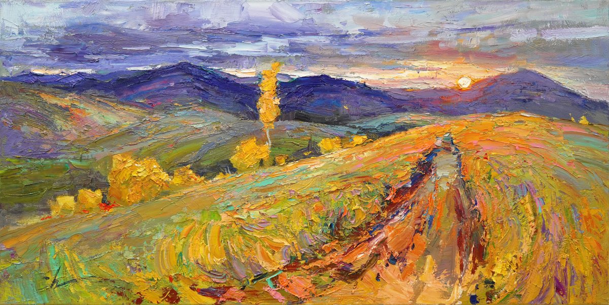 Autumn By Serhii Cherniakovskyi, 39 X 20, Artwork For Sale On Artfinder
