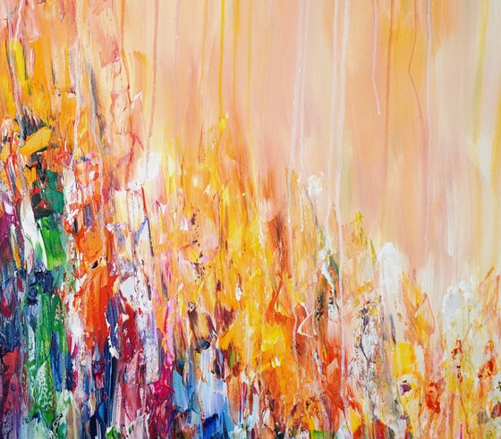 Soft Abstract Symphony XXXL 1