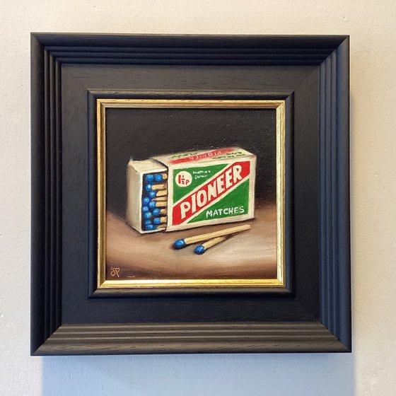 Vintage pioneer matches
