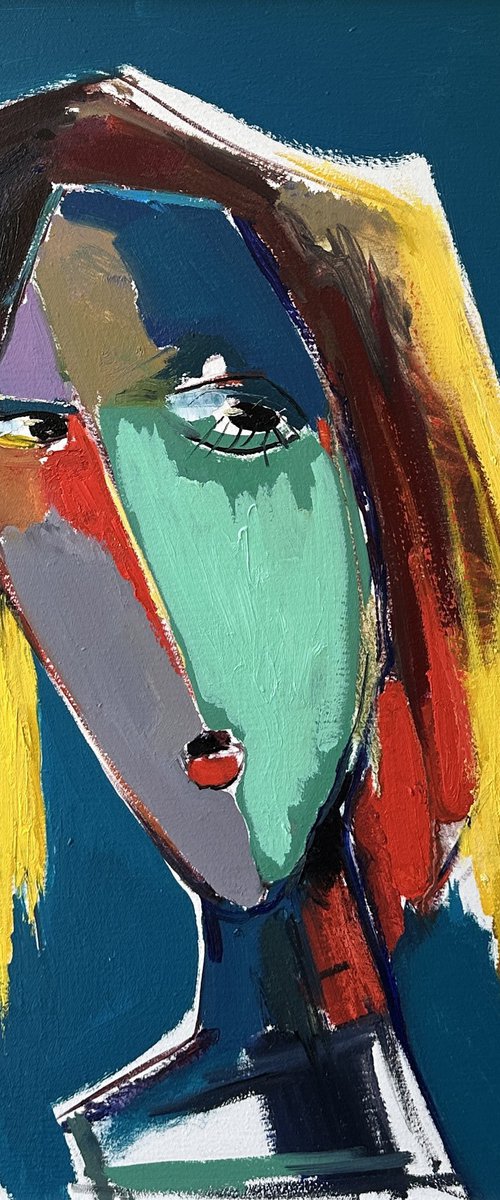 Pensive Gaze by Hovhannes Avetisyan