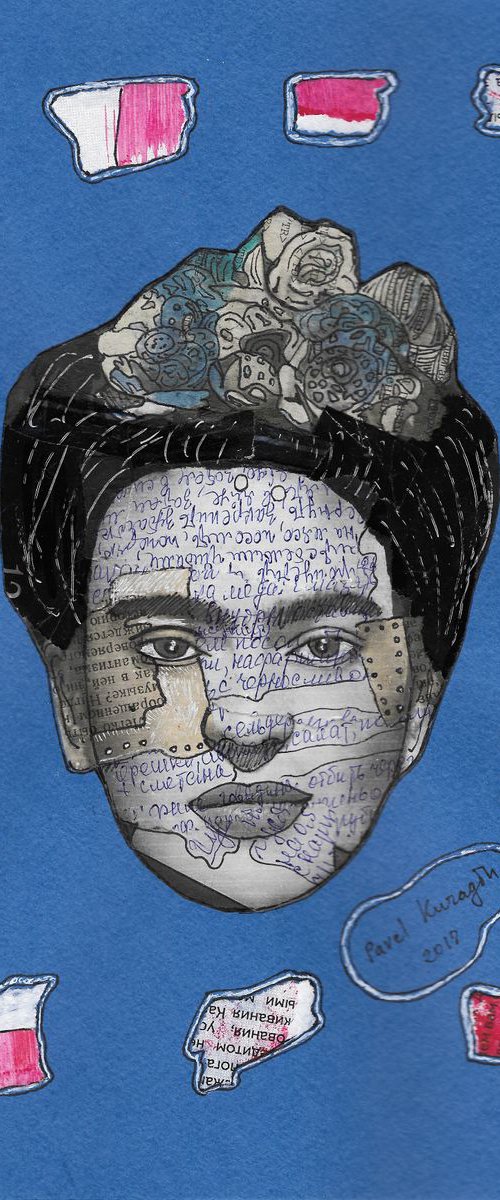 Portrait of Frida # 33 by Pavel Kuragin