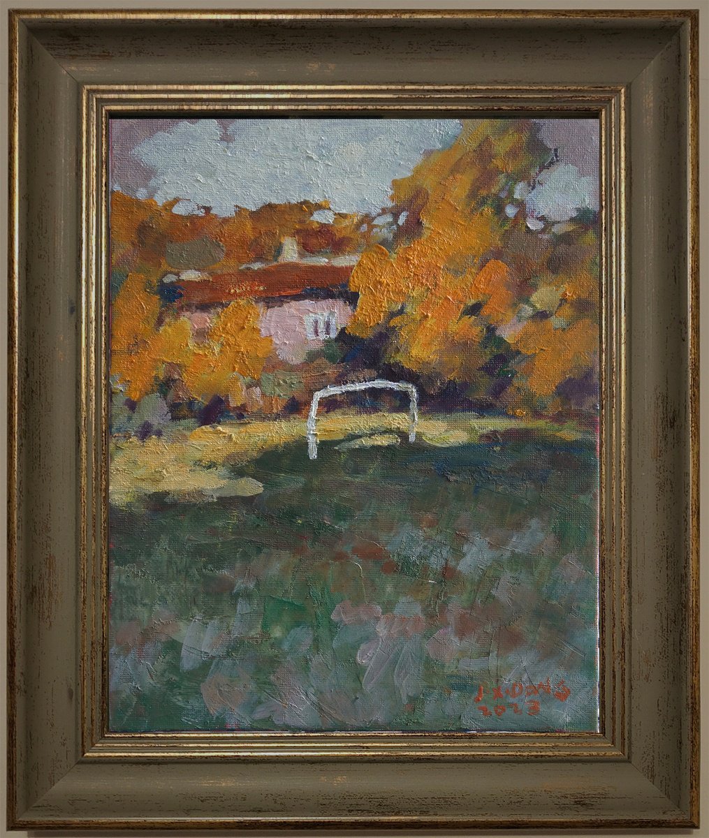 Trees In The Wind South Park Oxford By Jixiang Dong, 8 X 10, Artwork For Sale On Artfinder