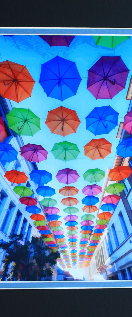 Umbrella Alley by Robin Clarke