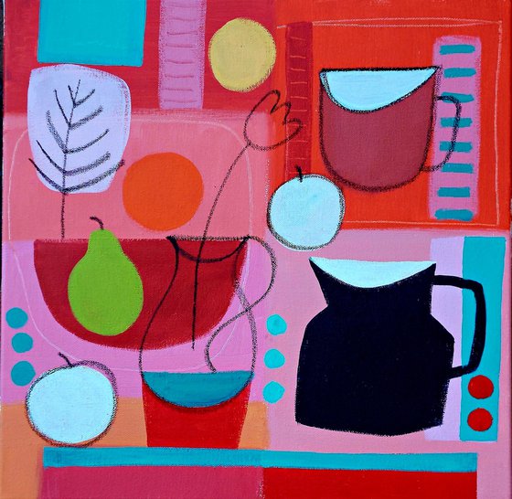 Still Life with a Pear IV