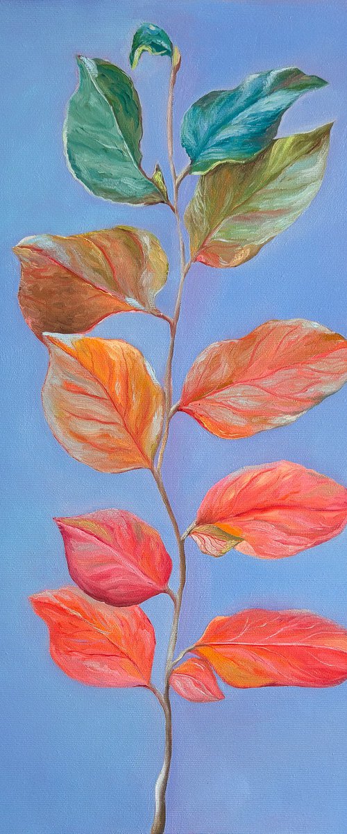 Leaves STILL LIFE by Elena Kurochko