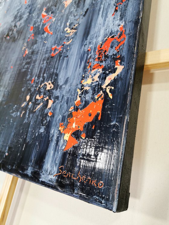 200x100cm. / abstract painting / Abstract 21107
