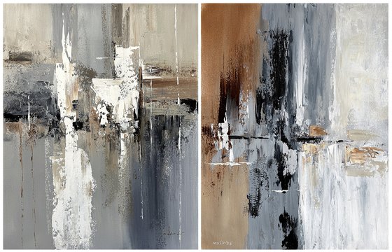 Layered Traces set 2