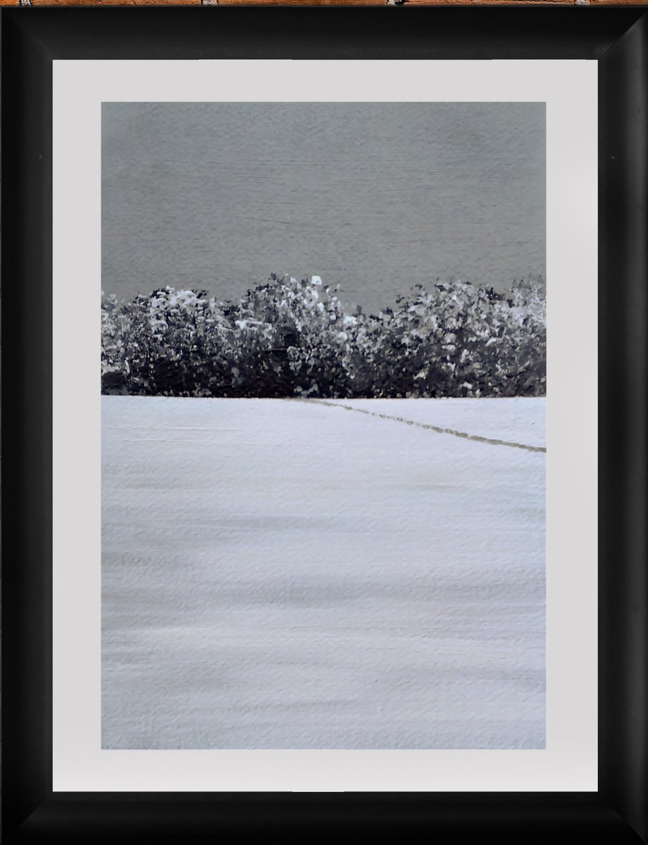 A Path in the Snow by Jan Rippingham