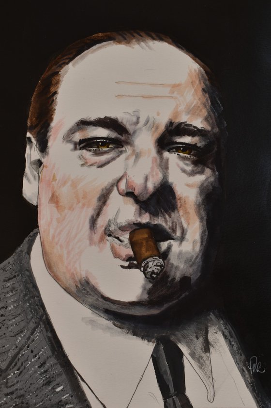 Portrait of Tony Soprano