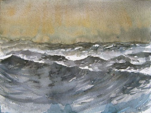 Mighty Sea 4 by Goran Žigolić Watercolors