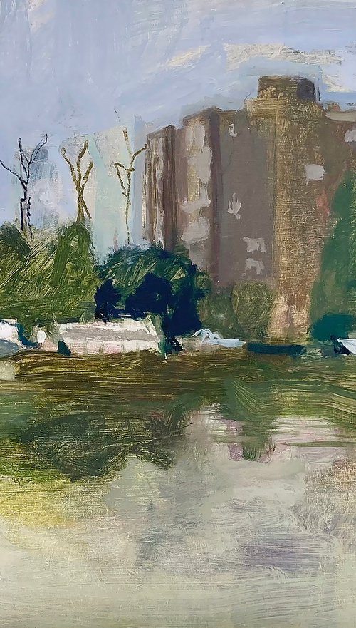 Nr Steven's Eyot by Kate Strupinski