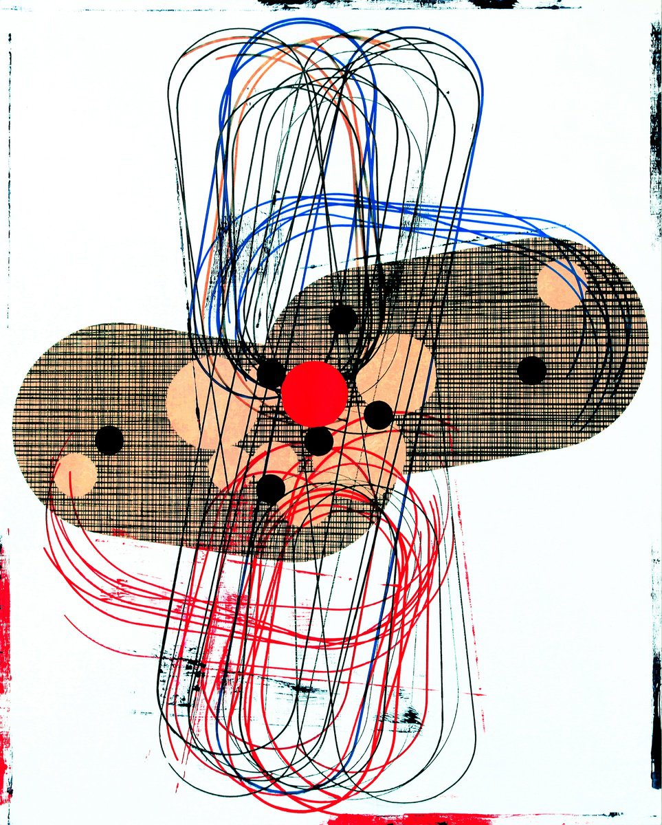 Expressive Painting , Abandoned Territory 5. By Petr Strnad, 16 X 20, Artwork For Sale On Artfinder
