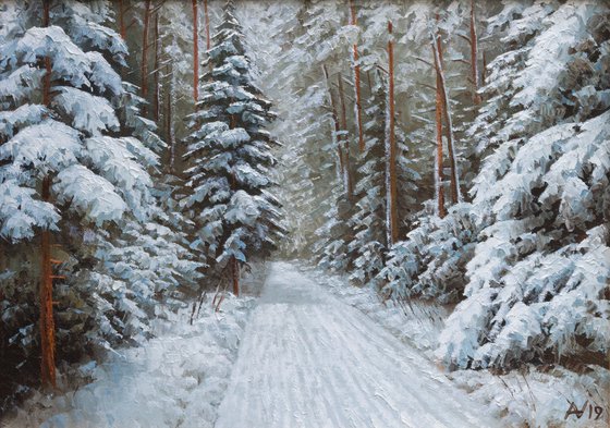 SNOWBOUND FOREST