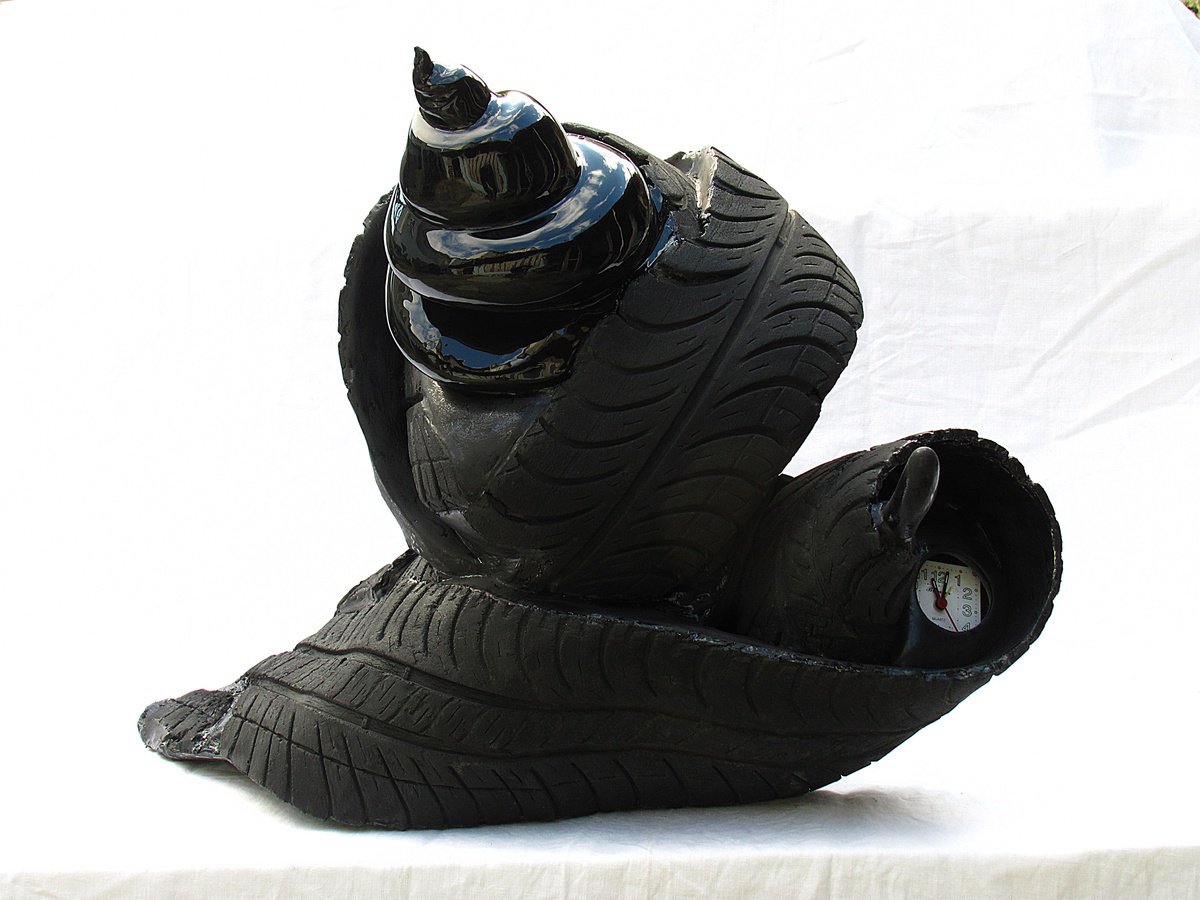 Still Life Sculpture By Antonio Mele, 25 X 18, Slow Time, Original Artwork