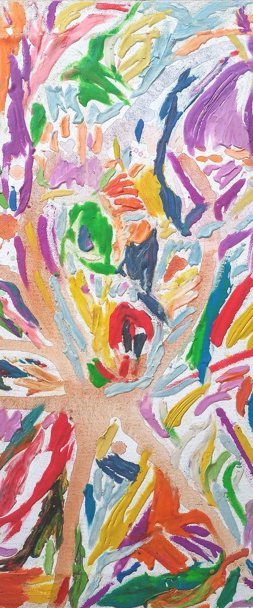 Python And the dwarf by Klim