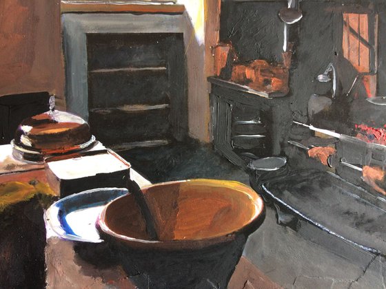 Glimpse of a Georgian Kitchen