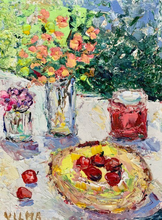 Still life in the garden