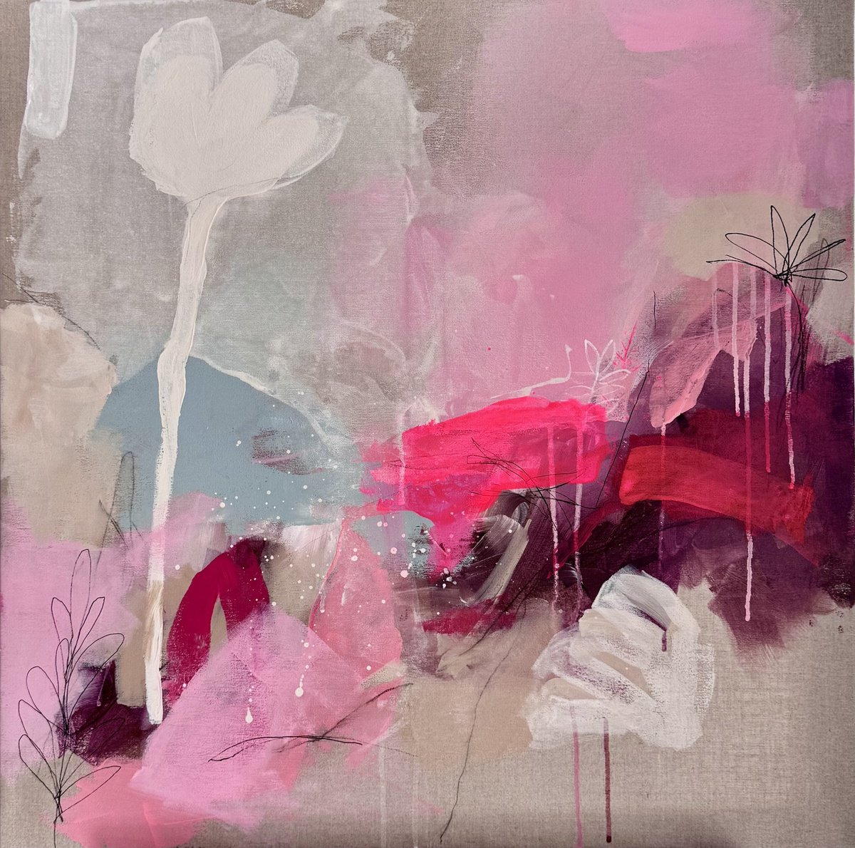  - Quiet Presence - ? By Tanya Lytko, 31 X 31, Artwork For Sale On Artfinder