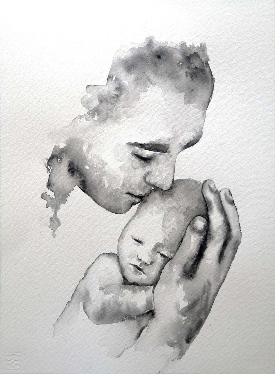 Fathers love I by Mateja Marinko
