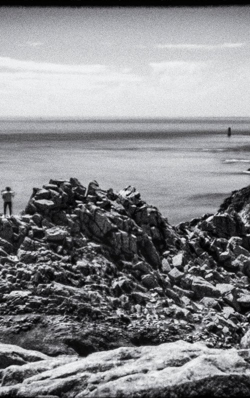 Pointe du Raz (piezography) by Lionel Le Jeune