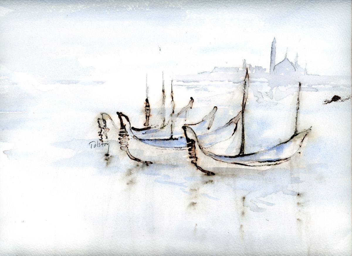 Venice Morning by Alex Tolstoy