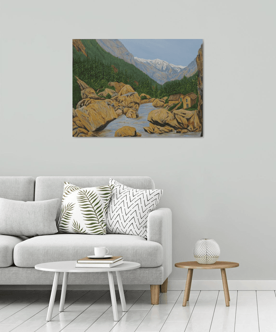 Landscape Gangotri III