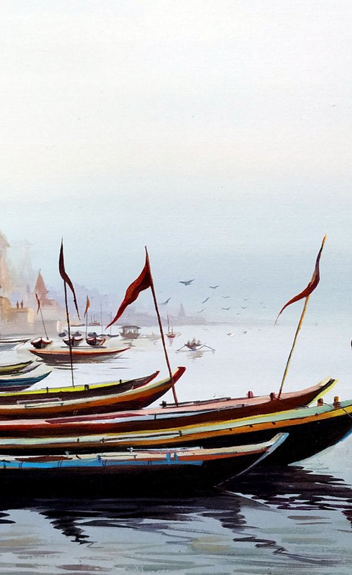 Winter Morning Varanasi by Samiran Sarkar