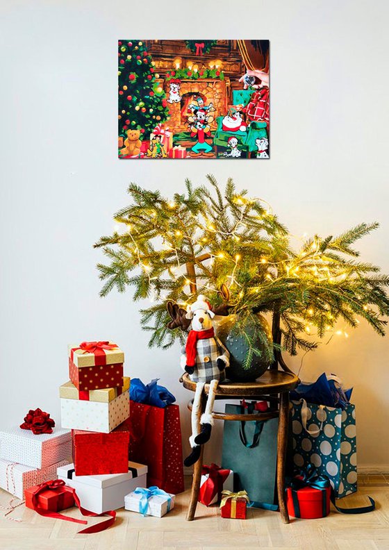 Before the celebration of Christmas