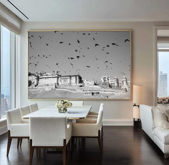 Soaring Above Amer Fort