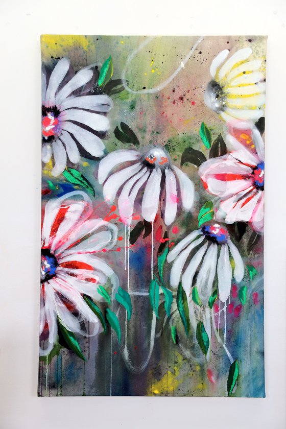 Abstract Floral- Bloom at your own pace