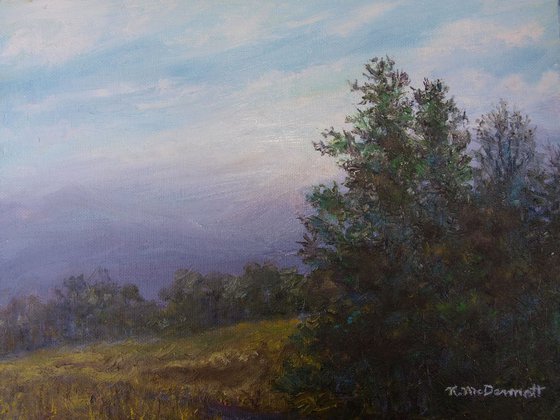 Blue Ridge Memory 9X12 oil (SOLD)