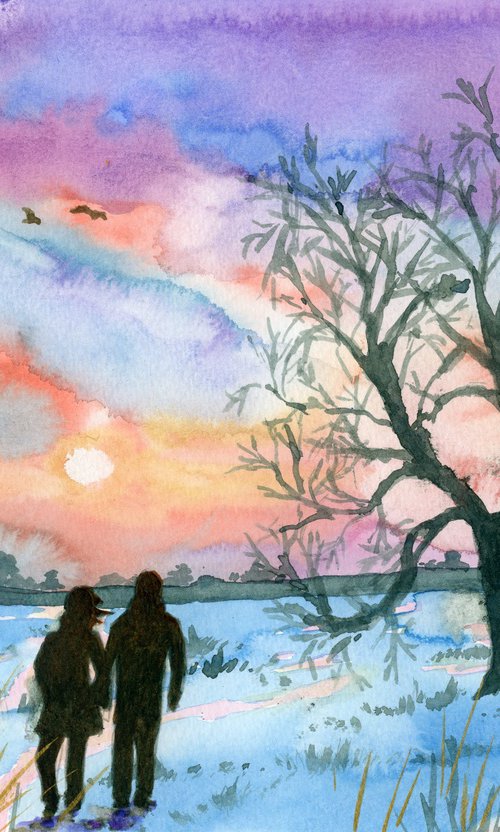 Winter Walk by Lisa Mann